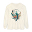 Bohemian Peacock Long Sleeve T-Shirt for Creative Souls