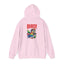 The Nerdy Birder - "Bird!" Back Design Unisex Hoodie - Cozy Sweatshirt for Nature Lovers