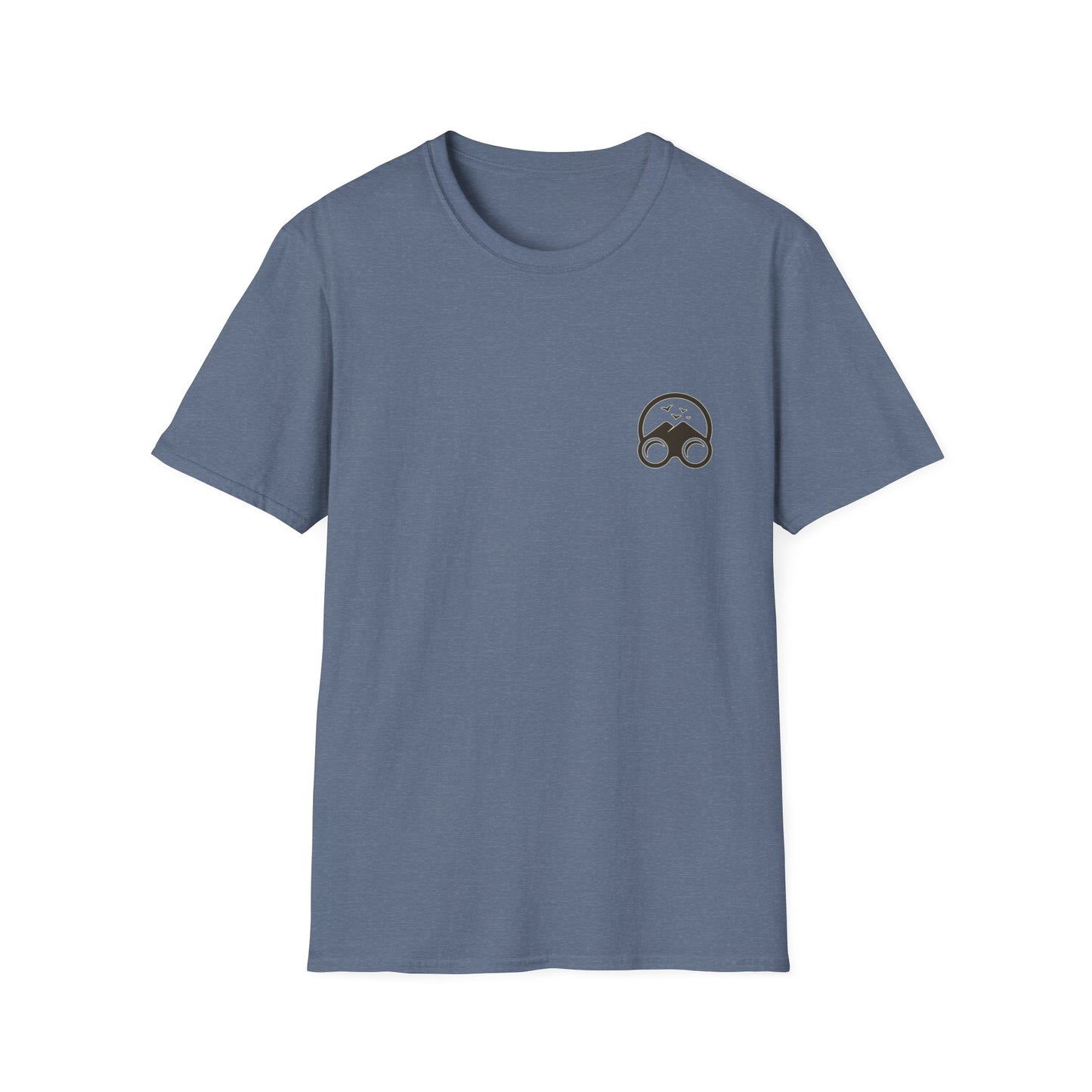 Texas Red-Tailed Hawk on the back of the T-Shirt