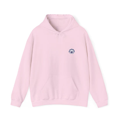 Peace Love Birds Unisex Hoodie Back Design - Cozy Sweatshirt for Nature Lovers