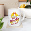 Talk Birdy To Me Bright and Cheerful Glossy Ceramic Mug