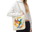 Hummingbird Rainbow Tote Bag - Natural color