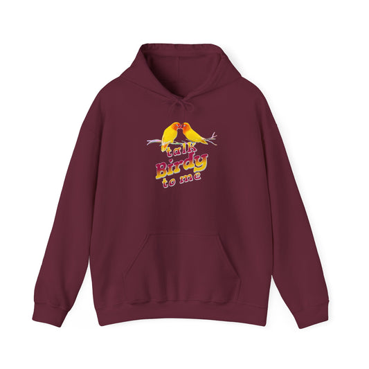 Talk Birdy To Me Unisex Hoodie - Cozy Sweatshirt for Nature Lovers