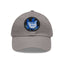 The Nerdy Birder - "Calm The Flock Down" Dad Hat, Leather Patch Cap, Perfect Gift for Dads, Nature Lovers, Casual Style Cap, Summer Accessories