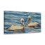 Elegant Pelican Canvas Gallery Wrap - Coastal Wall Art for Nature Lovers