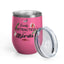 Easily Distracted By Birds Wine Tumbler - 12oz Insulated Mug for Bird Lovers