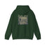 The Nerdy Birder - Eagle Soars Back Design Unisex Hoodie - Cozy Sweatshirt for Nature Lovers