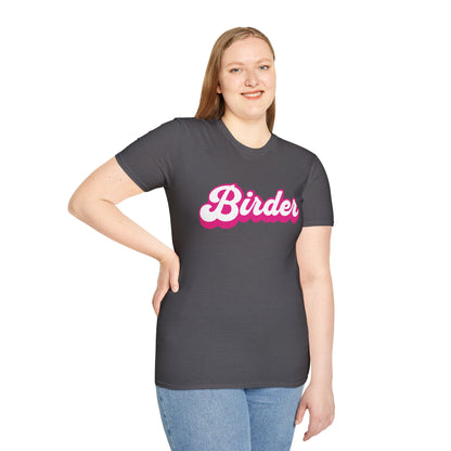 Birder Unisex Softstyle T-Shirt - Retro Vibe Tee for Casual Wear