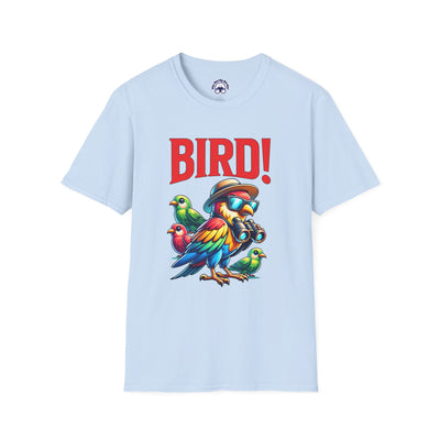 Colorful BIRD! Unisex Softstyle T-Shirt
