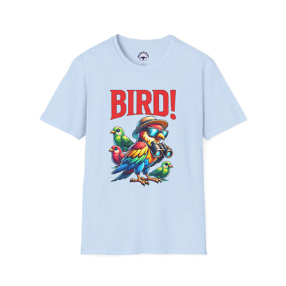 Colorful BIRD! Unisex Softstyle T-Shirt