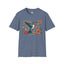 Hummingbird in Bloom Unisex Softstyle T-Shirt